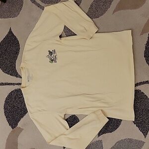 Yellow Long Sleeve Tee, Parks Project, Size Large, EUC